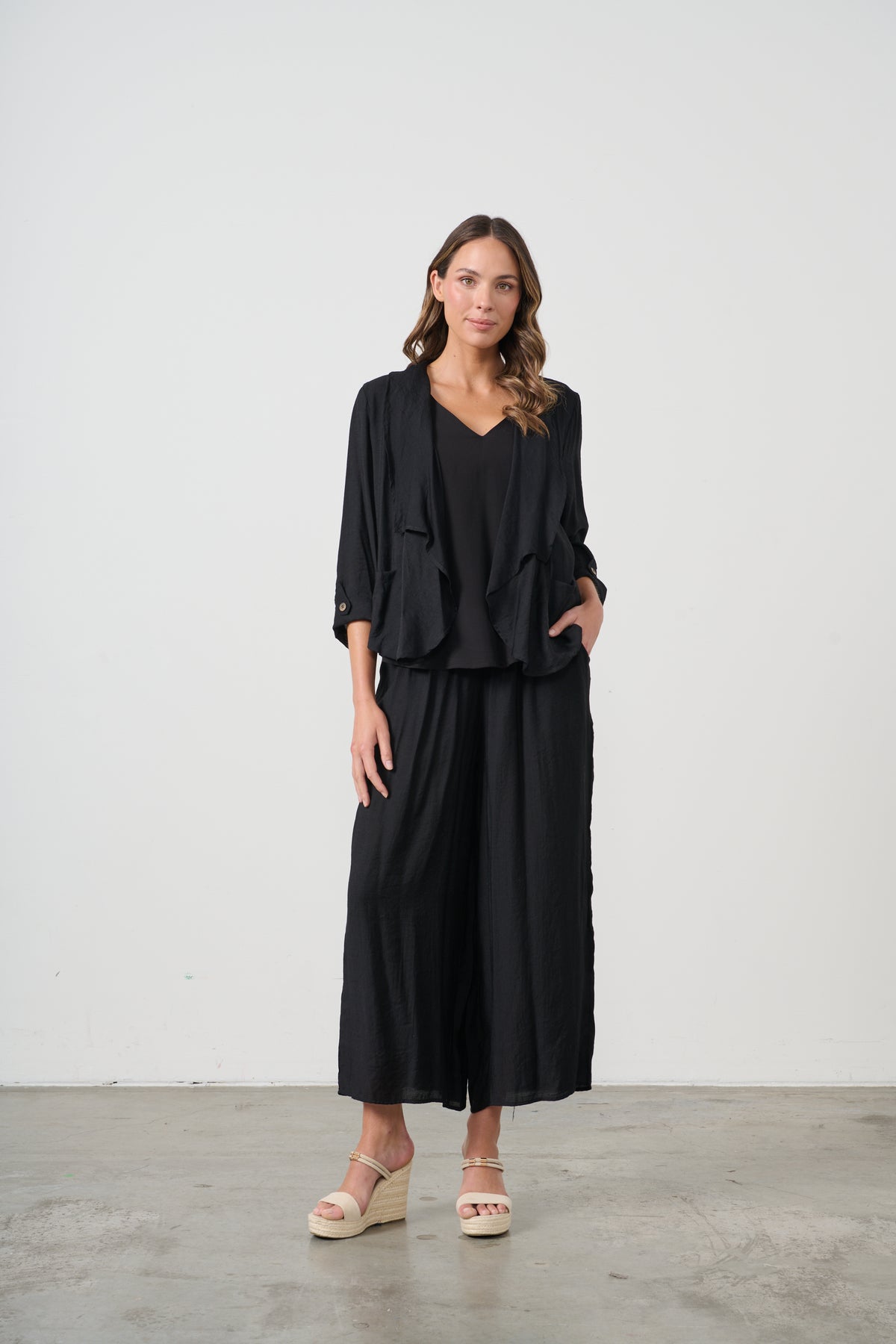 Jacket Back Feature  Black