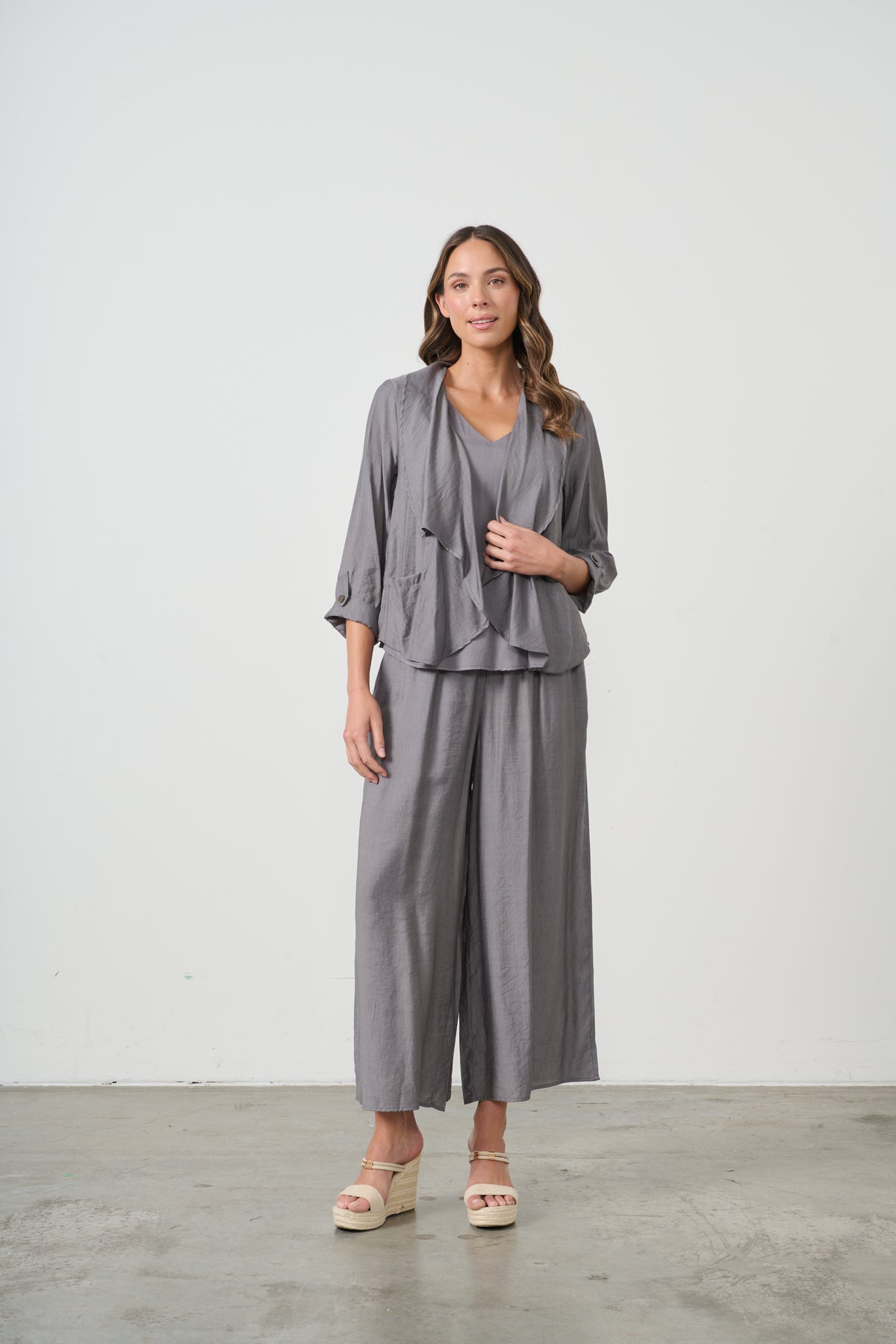 Jacket Back Feature Grey