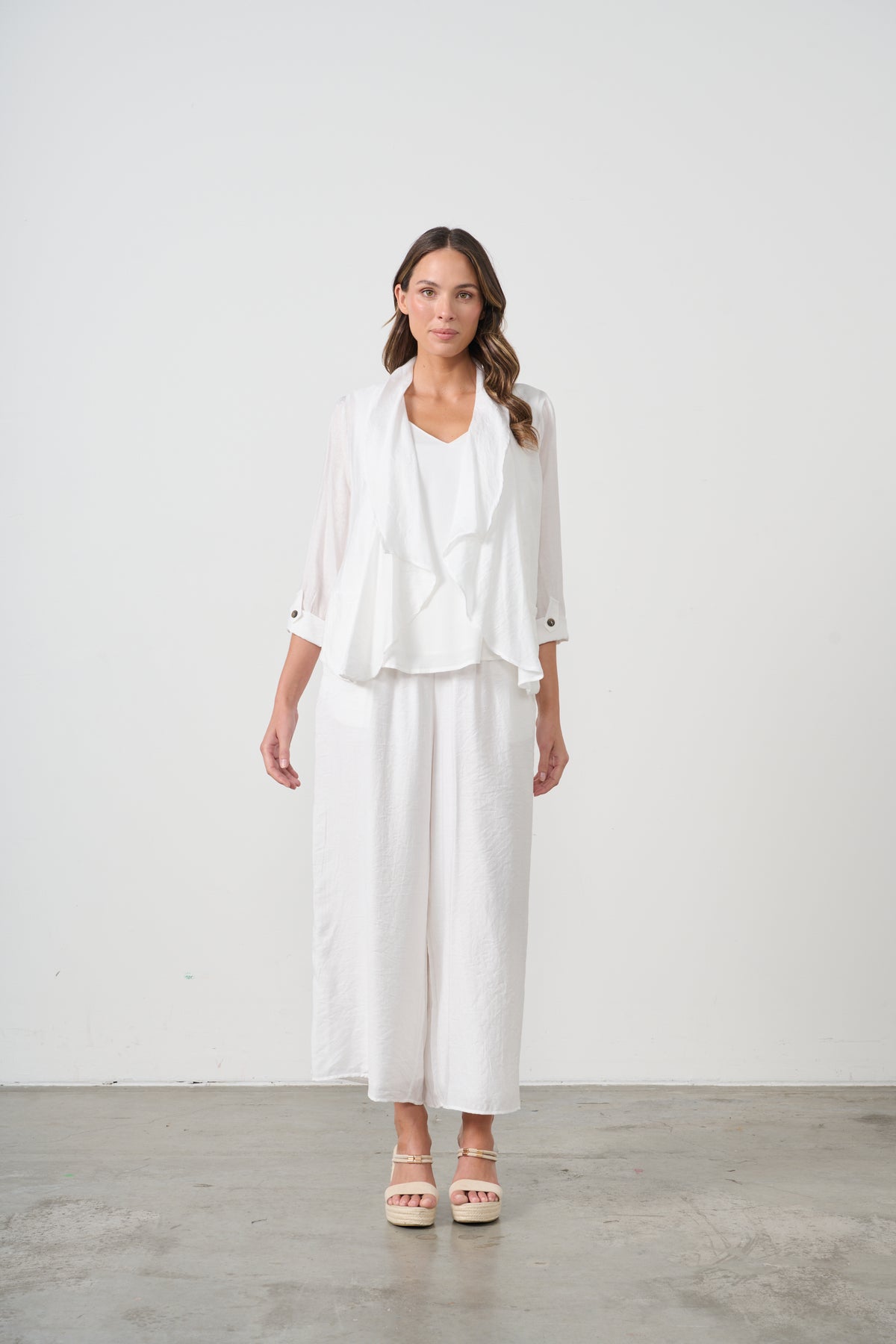 Jacket Back Feature White