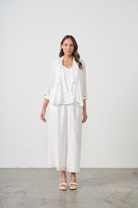 Jacket Back Feature White