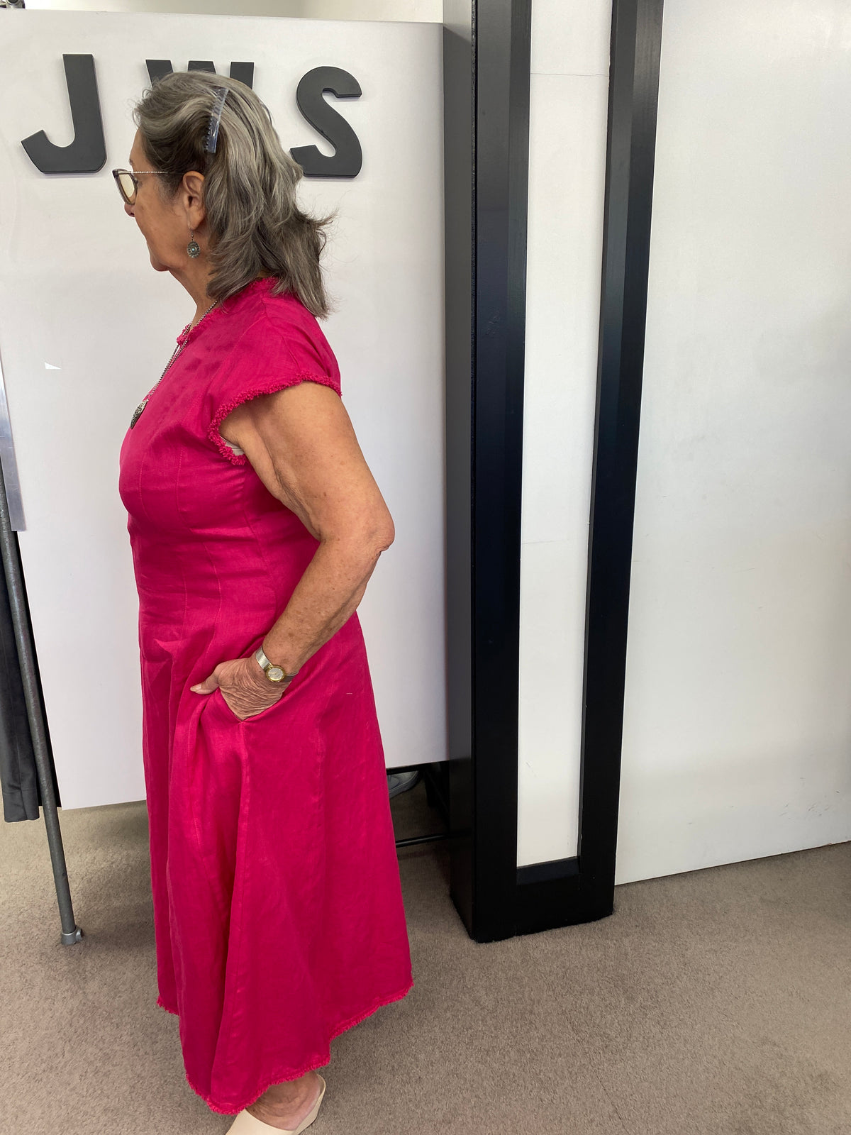 FESTIVAL EVENT DRESS Pink