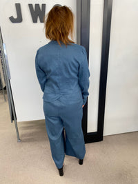 JACKET - SCOOP HEM BACK Steel