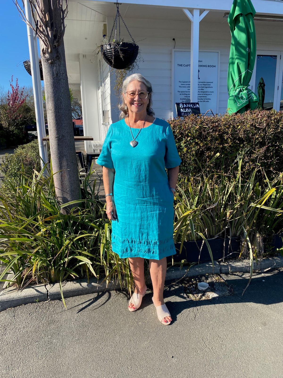 CROWD PLEASER DRESS Aquatic