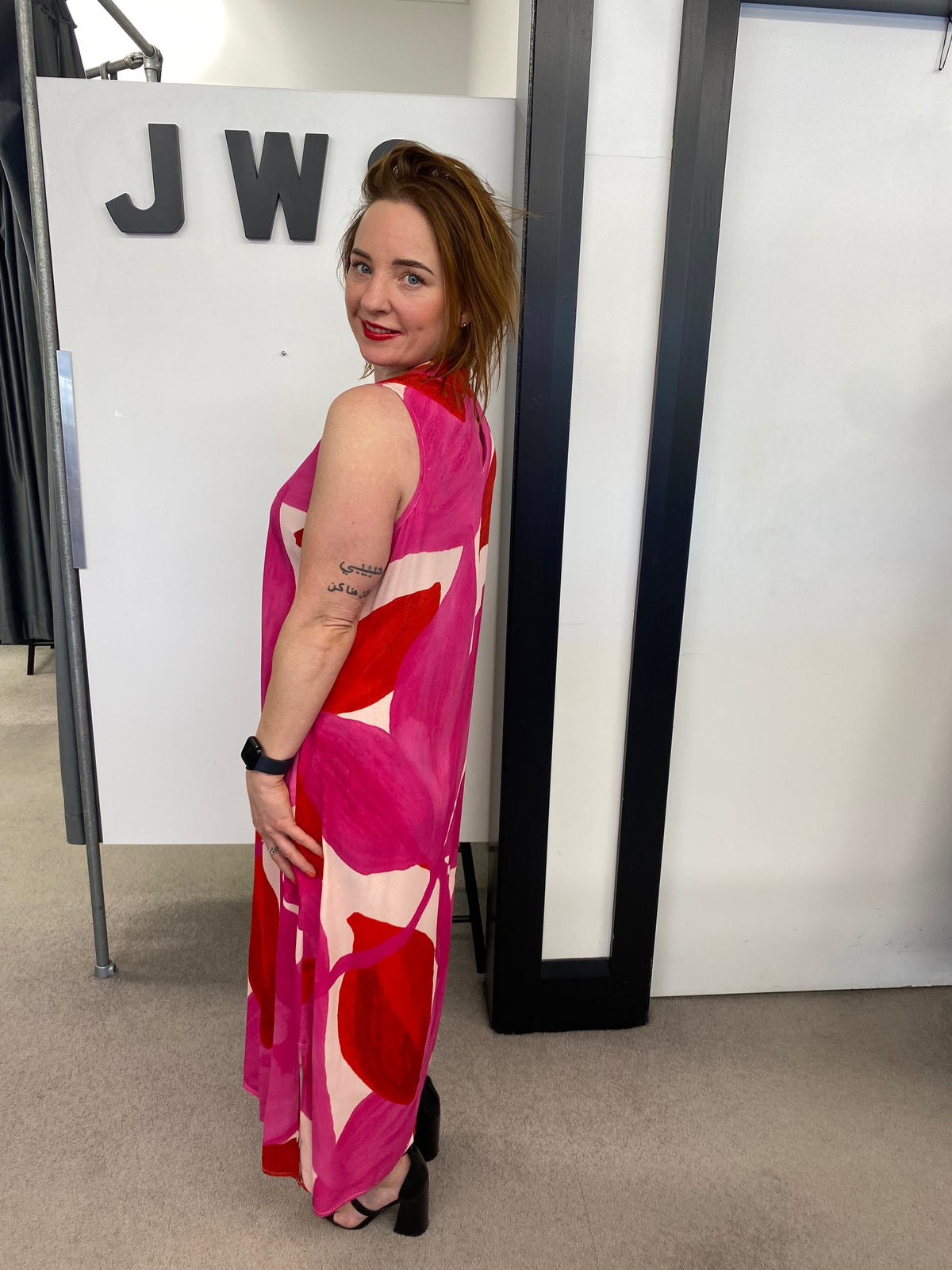 SIDE SPLIT DRESS Petals