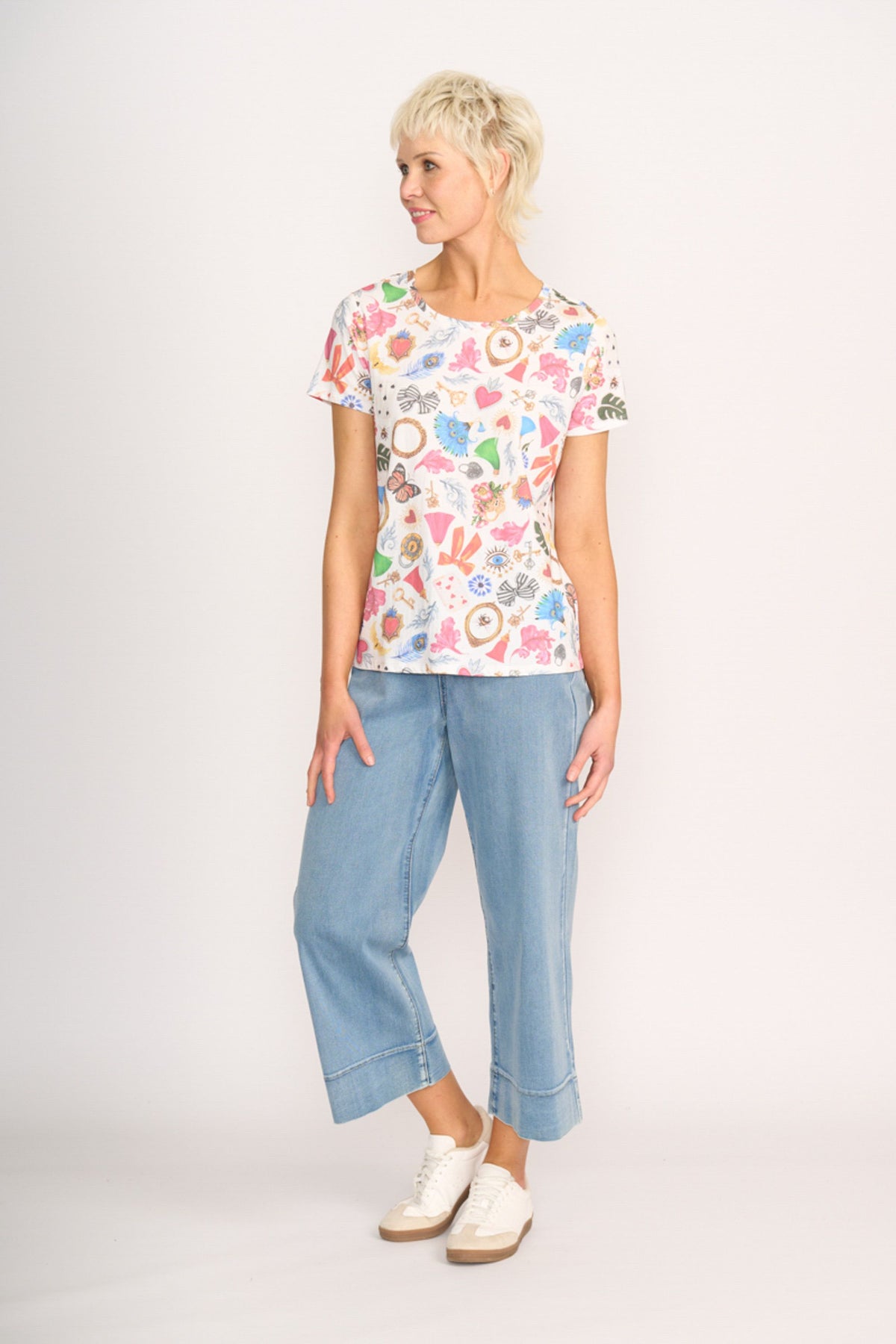 T SHIRT ROUND NECK Treasure