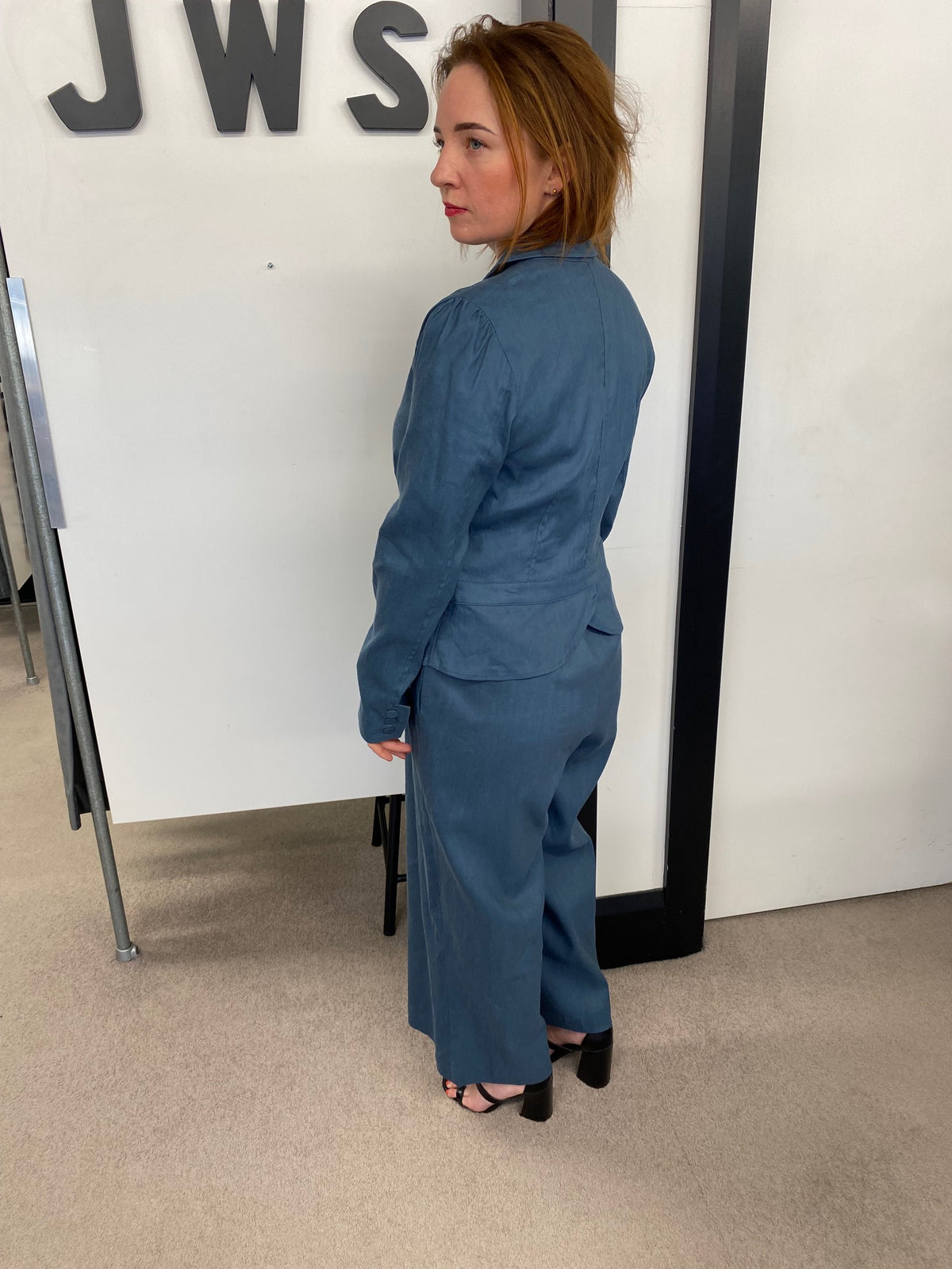 JACKET - SCOOP HEM BACK Steel