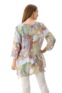 Iris print tunic Multi