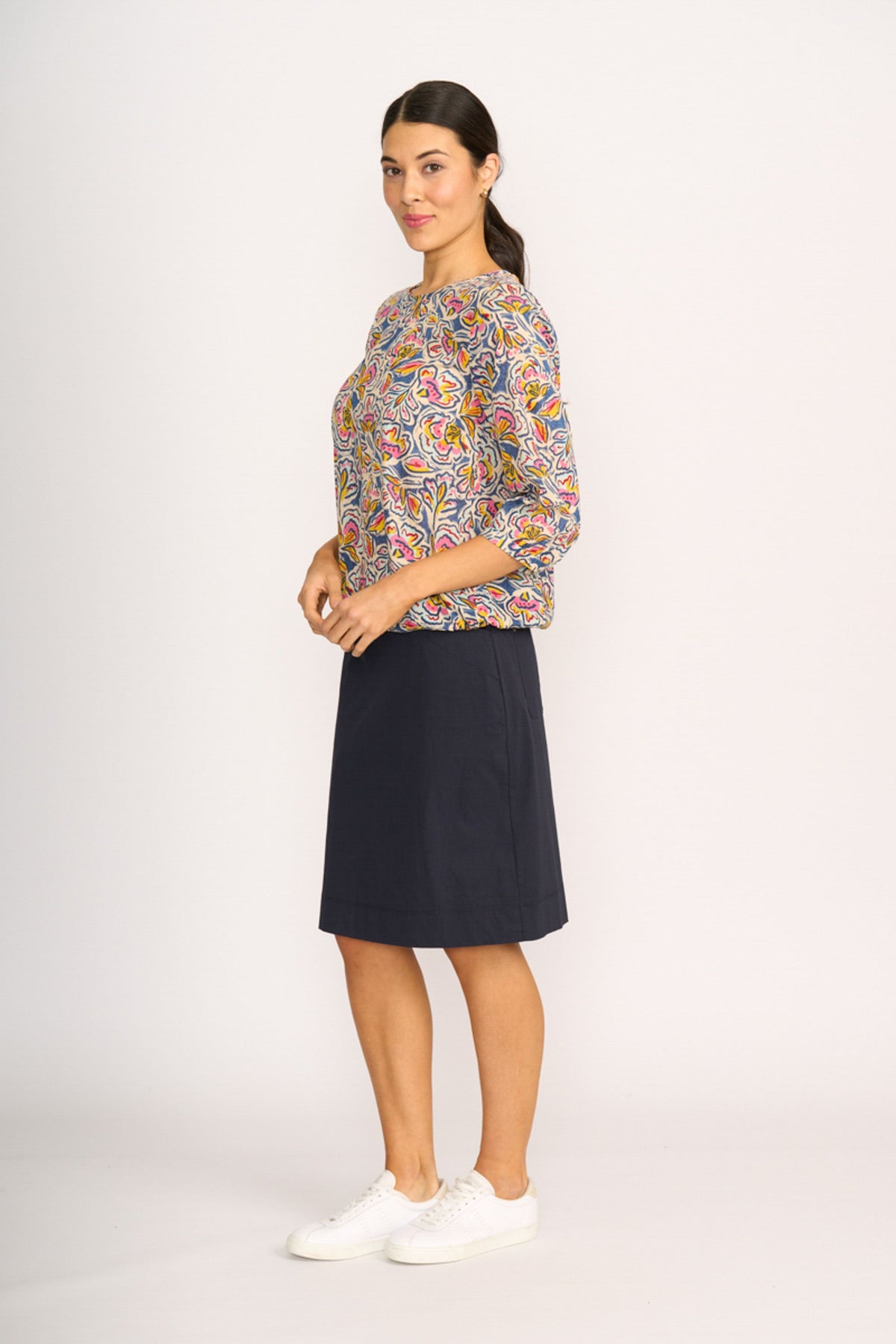 SKIRT CLASSIC PULL ON True Navy