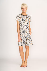 A-LINE DRESS Copper Spots