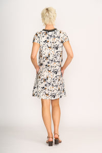 A-LINE DRESS Copper Spots