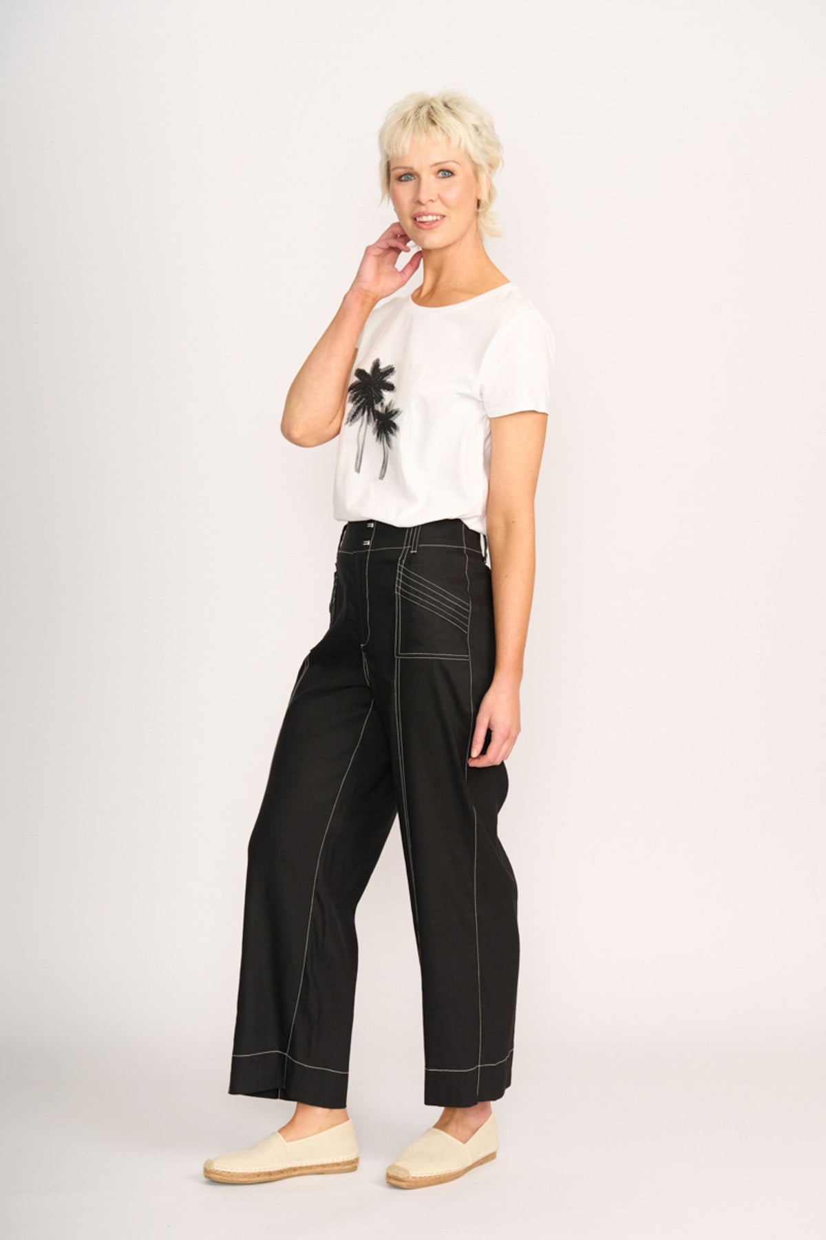 T SHIRT ROUND NECK Shady Palms