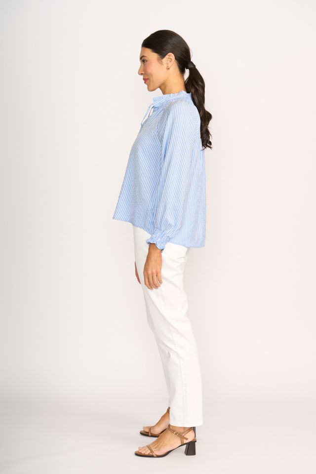 JUST CHILLIN' TOP Ice Blue