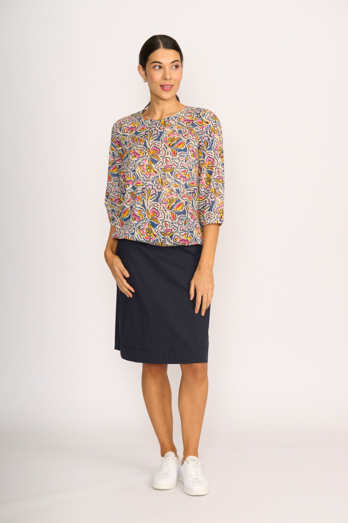 SKIRT CLASSIC PULL ON True Navy