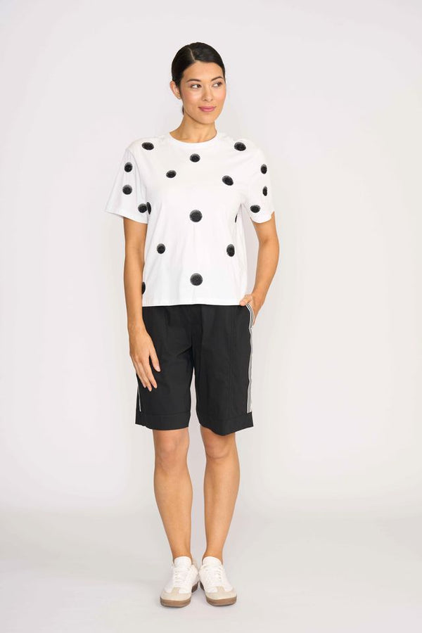 TAPED UP SHORTS Black