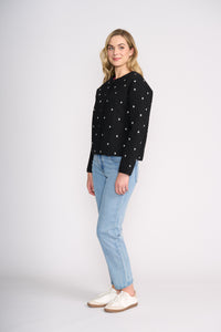 STITCHLINE JACKET Black Disty