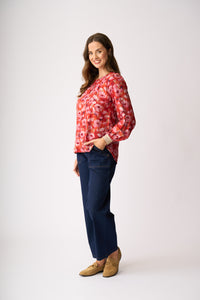 RAZZLE DAZZLE TOP Winter Blooms