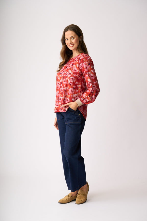 RAZZLE DAZZLE TOP Winter Blooms