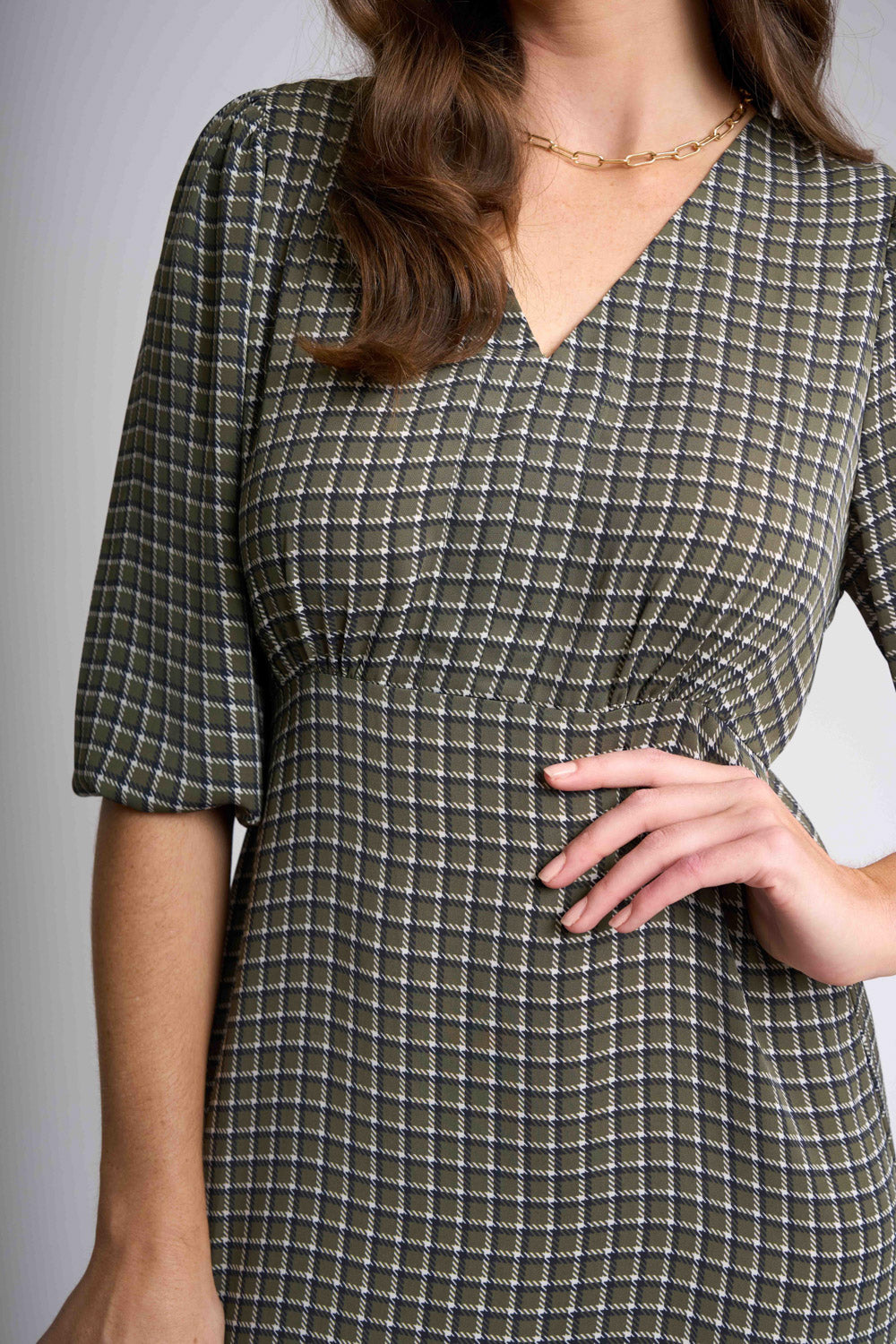 CUFF & FLOW DRESS Line Work