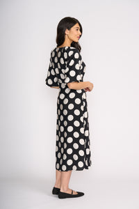 RAGLAN SLEEVE MAXI DRESS Spot