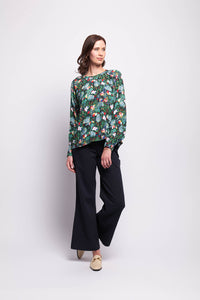 Twist Front Blouse in Dream Floral