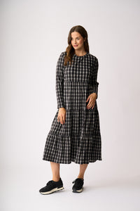 VELVETEEN DRESS Check