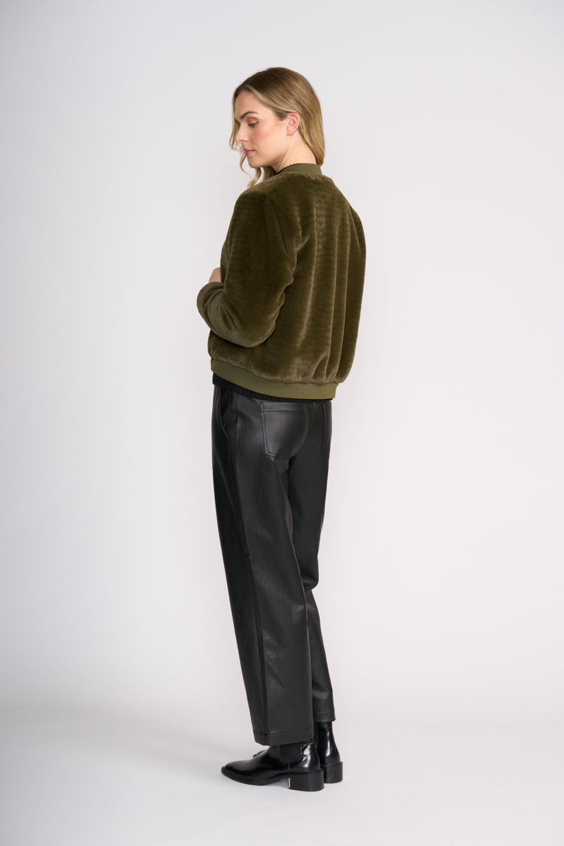 FUR SURE AVIATOR JACKET Khaki