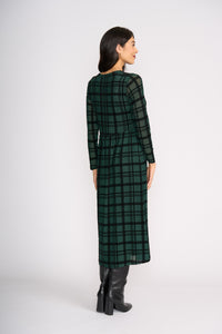 FLOCK YEAH DRESS Green Check