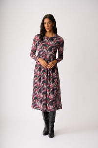 FLOCK YEAH DRESS Winter Floral