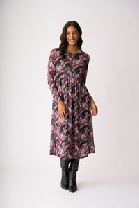 FLOCK YEAH DRESS Winter Floral