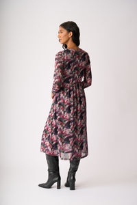 FLOCK YEAH DRESS Winter Floral