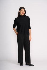 ROLL NECK JUMPER Black