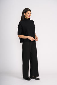 ROLL NECK JUMPER Black