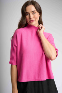 ROLL NECK JUMPER Pink