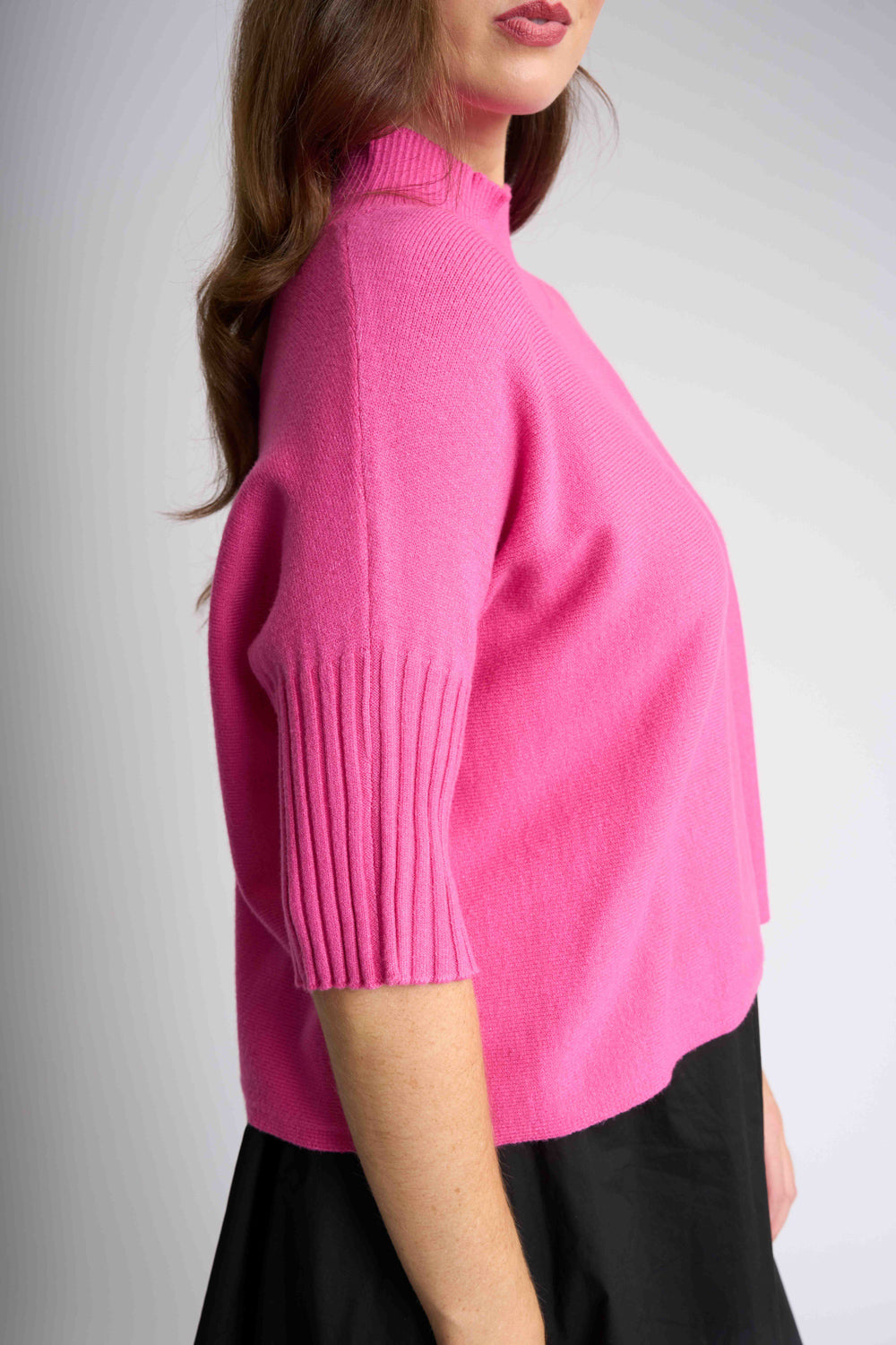 ROLL NECK JUMPER Pink