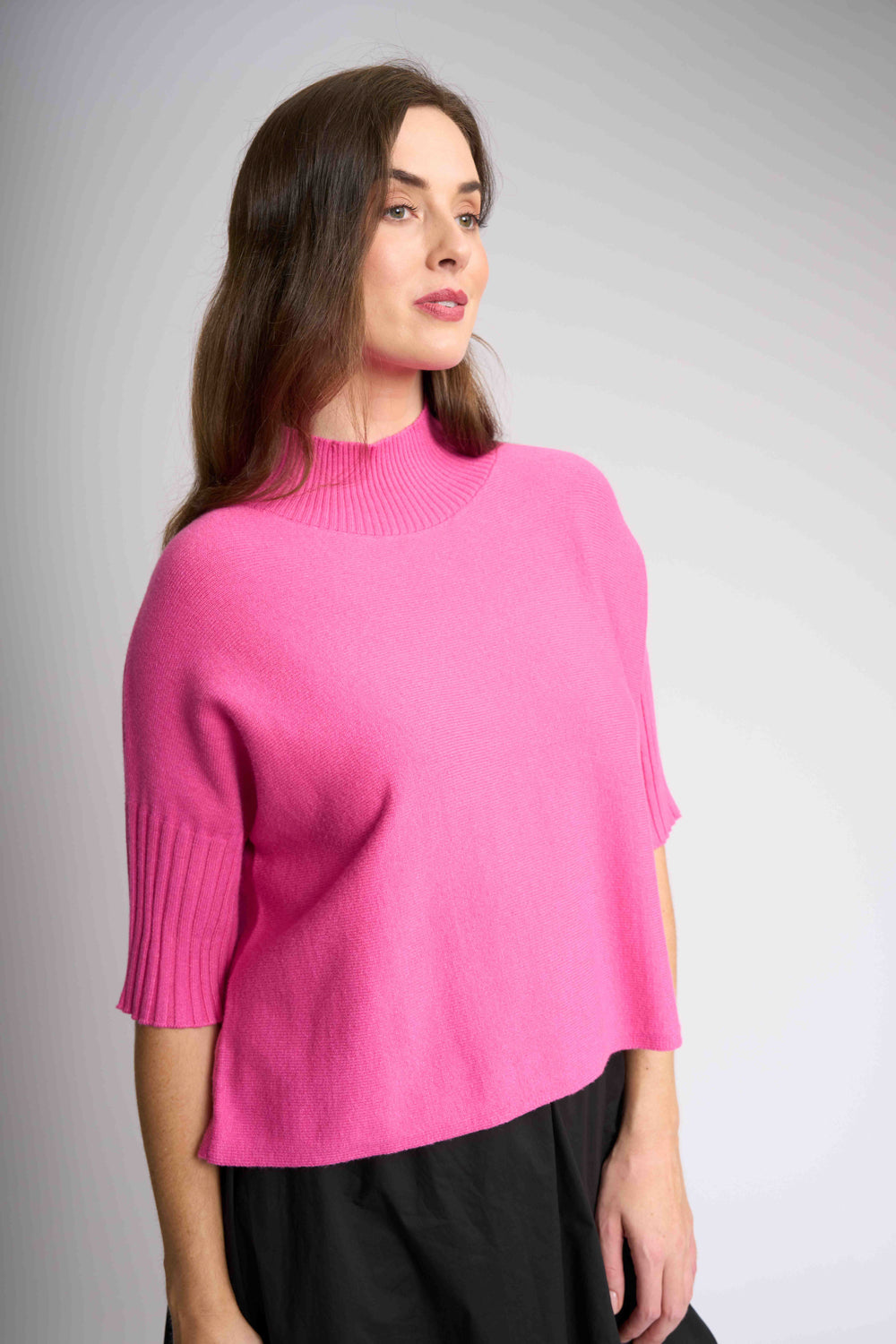 ROLL NECK JUMPER Pink