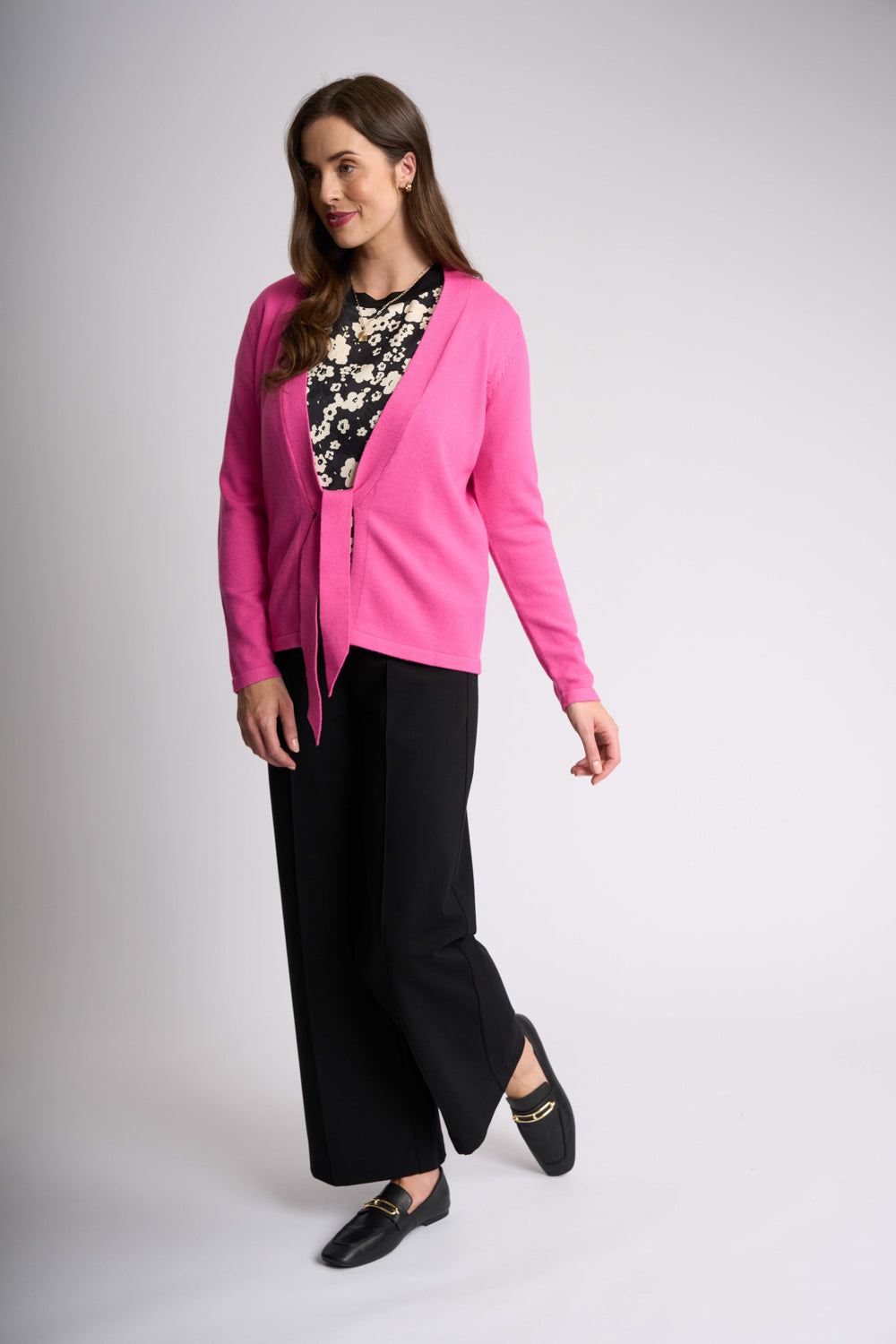DROP IT DOWN CARDIGAN Pink