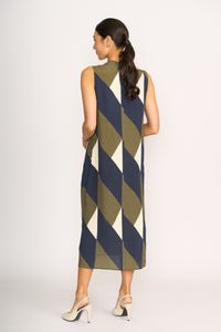 SIDE SPLIT DRESS Geo