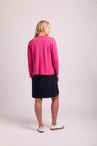 Best Feature Cardigan in Pink