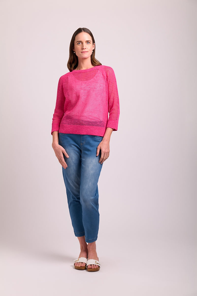 Raglan Sweater in Pink