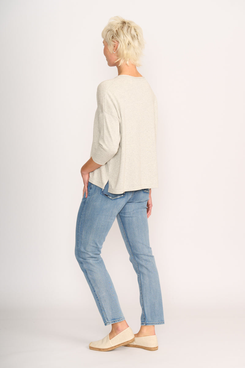 RELAXED CARDIGAN Oat