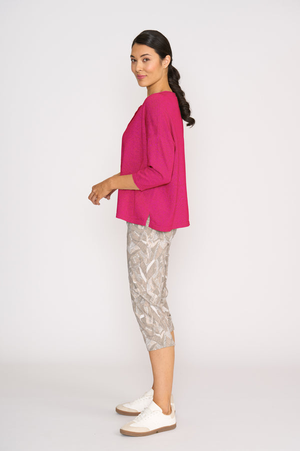 RELAXED CARDIGAN Pink