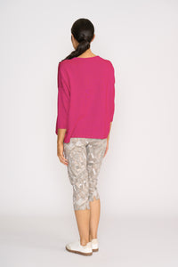 RELAXED CARDIGAN Pink