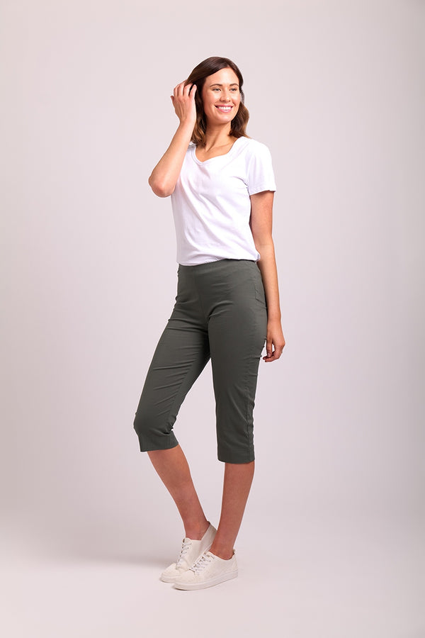 3/4 Pant in Viridian