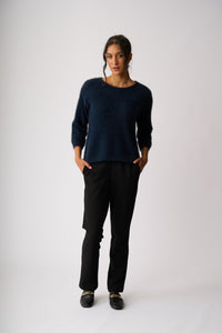 BOXY HIGH LOW JUMPER Midnight