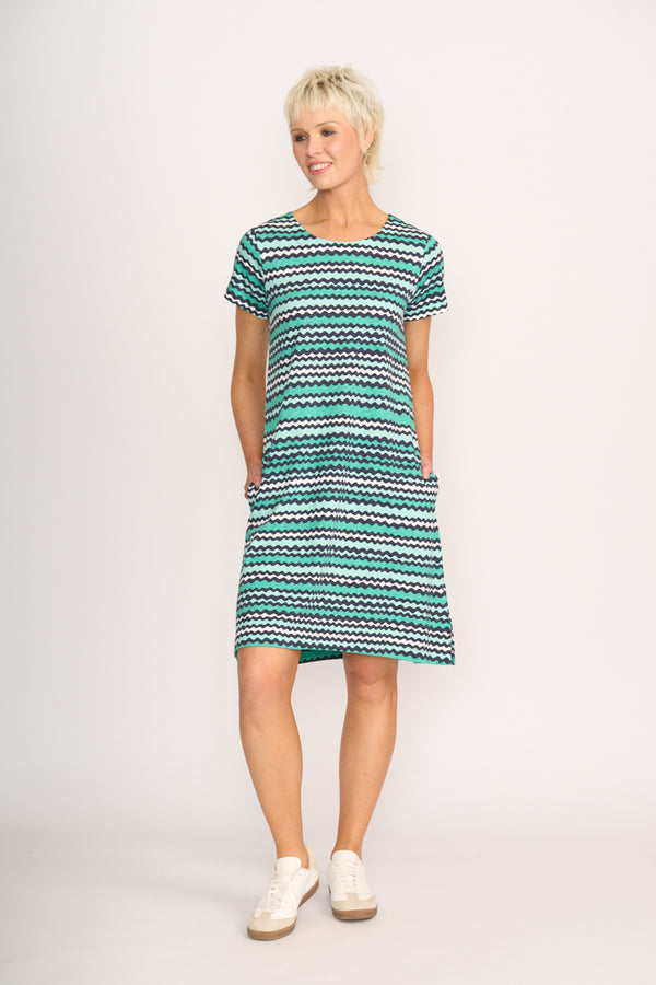 CAPTAIN'S CHOICE DRESS Ric Rac"