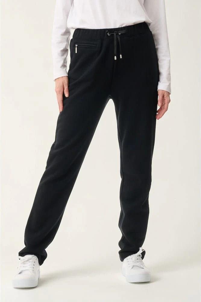 FLEECE ELASTIC WAISTE PANT NAVY