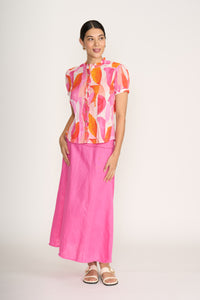 FRINGE BENEFITS SKIRT Pink