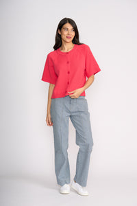SOFT STRUCTURE CARDIGAN Melon