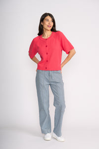 SOFT STRUCTURE CARDIGAN Melon