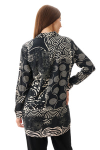 Price Longline Shirt Black